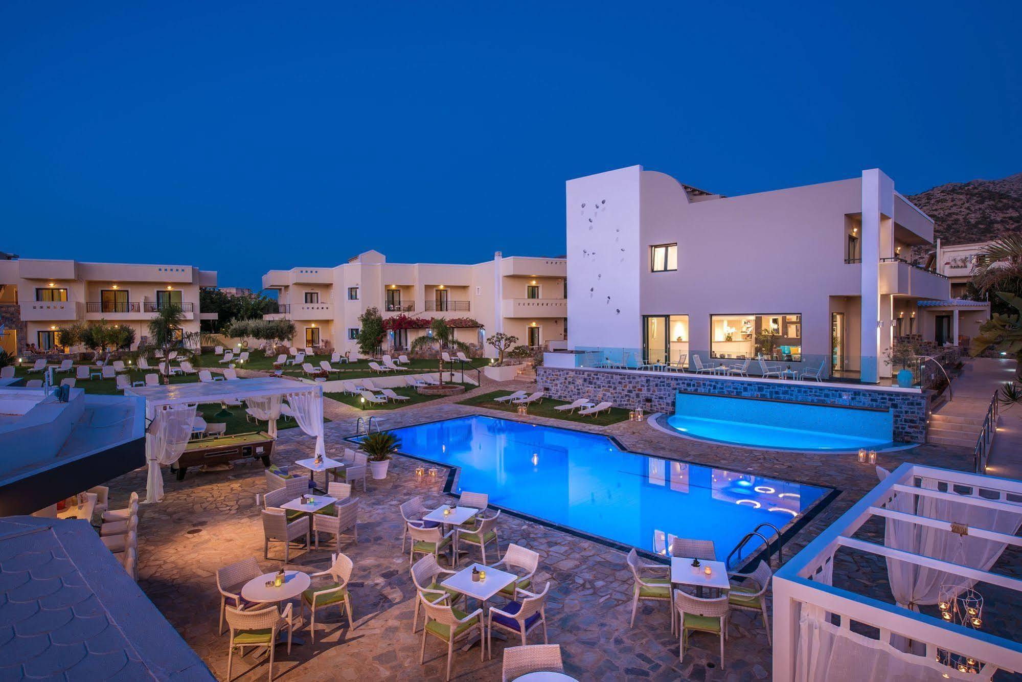 Kristalli Hotel Apartments Μάλια Εξωτερικό φωτογραφία